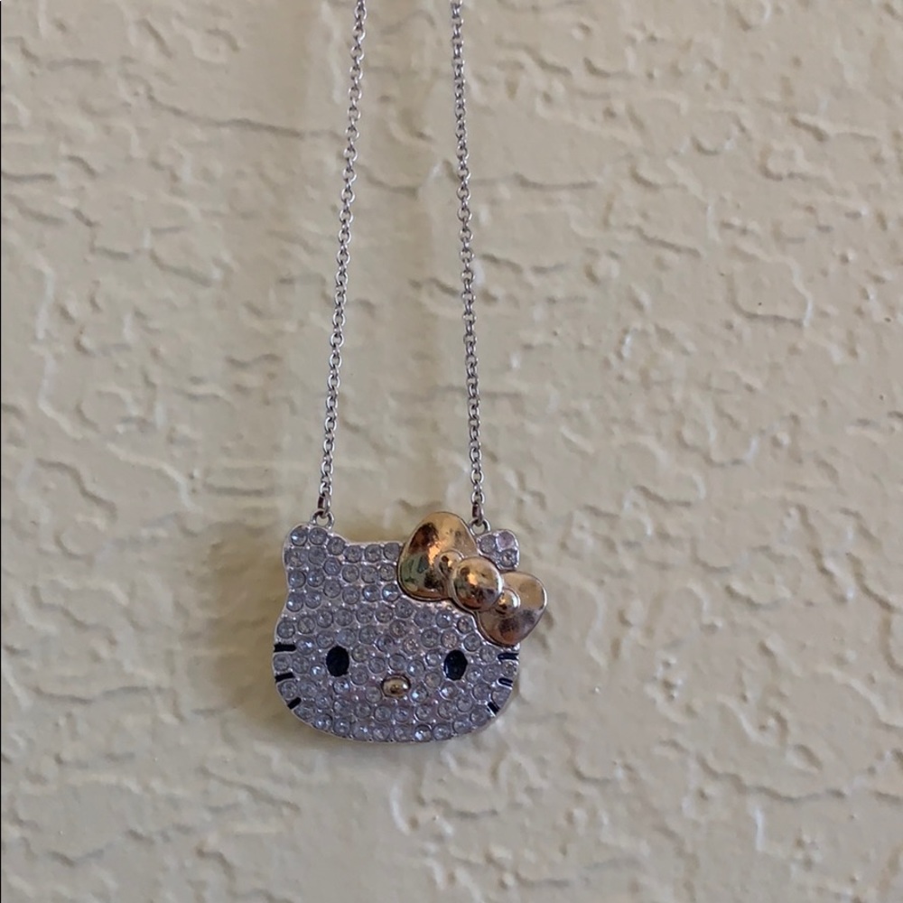 Sanrio hello kitty jeweled necklace